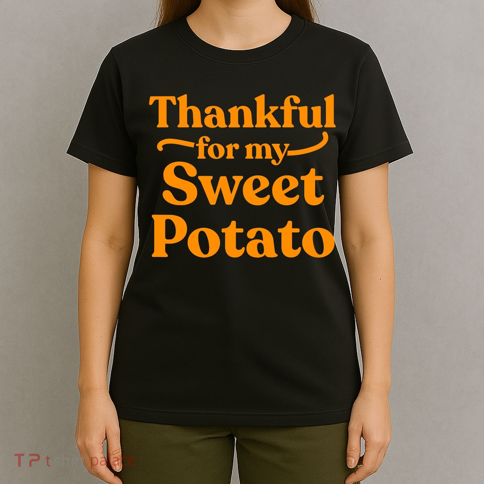 Thanksgiving For Couples Sweet Potato Yam Set T-Shirt