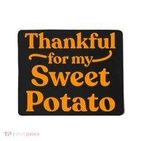 Thanksgiving For Couples Sweet Potato Yam Set Mousepad thumb 0