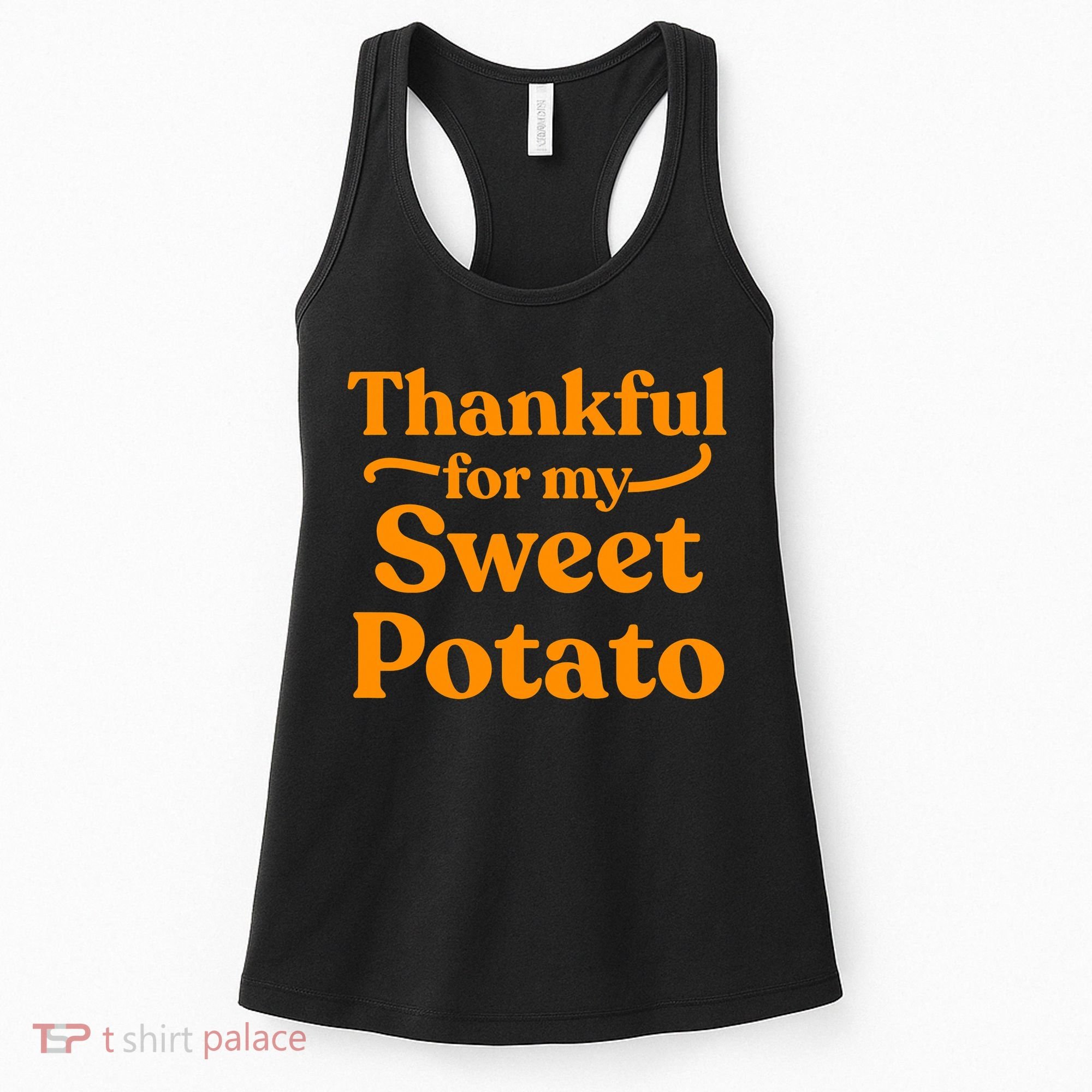 Thanksgiving For Couples Sweet Potato Yam Set Women's Tank Top