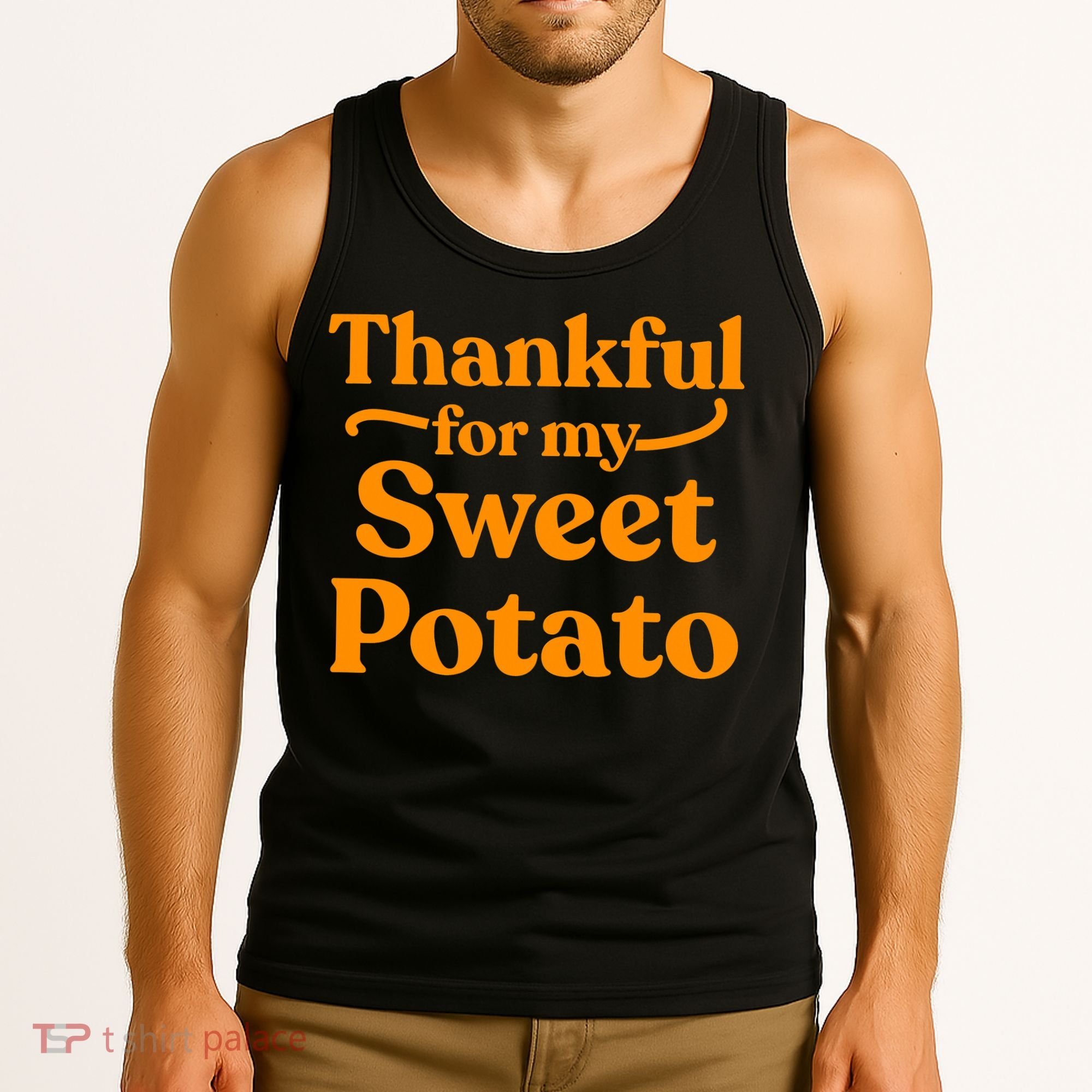 Thanksgiving For Couples Sweet Potato Yam Set Tank Top