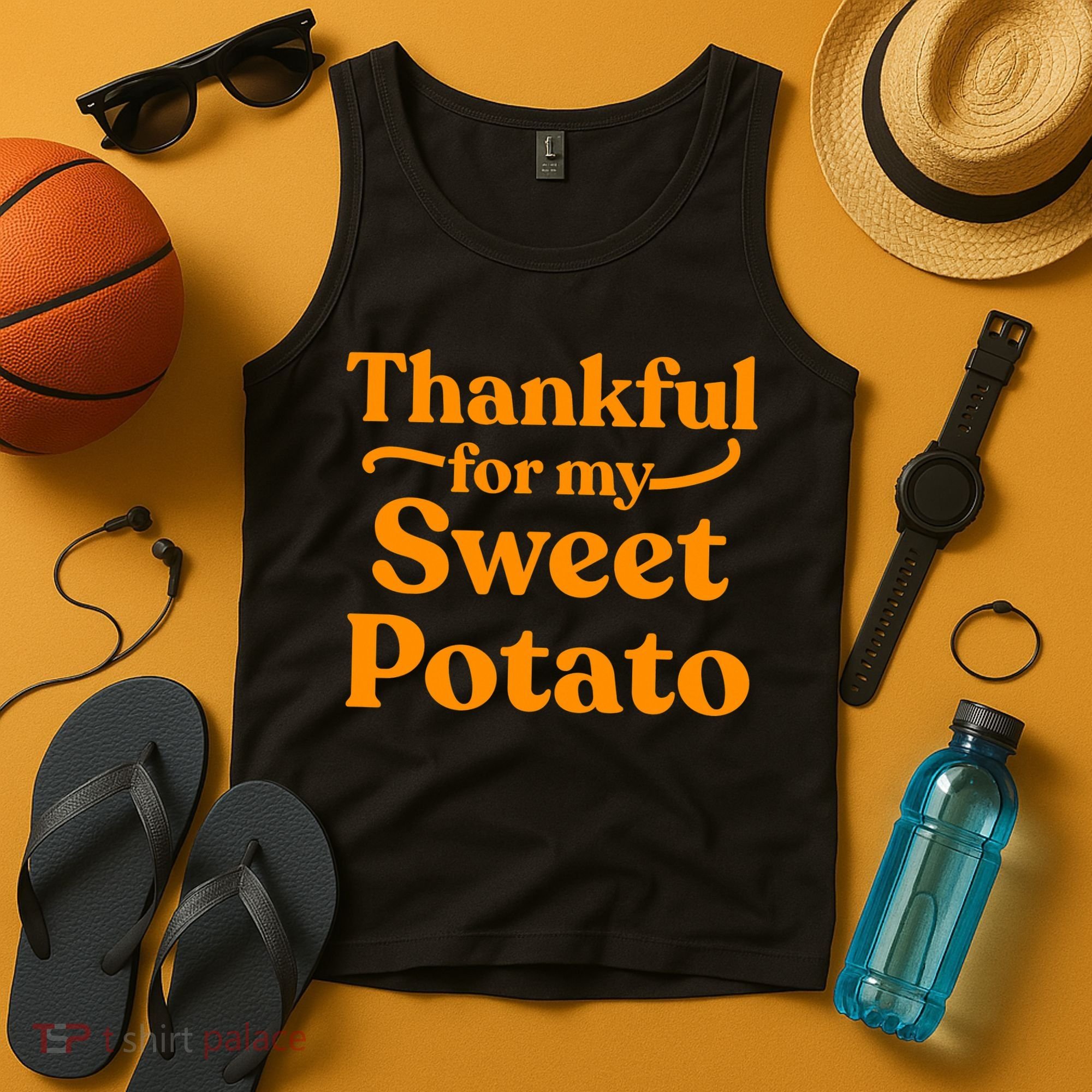 Thanksgiving For Couples Sweet Potato Yam Set Tank Top