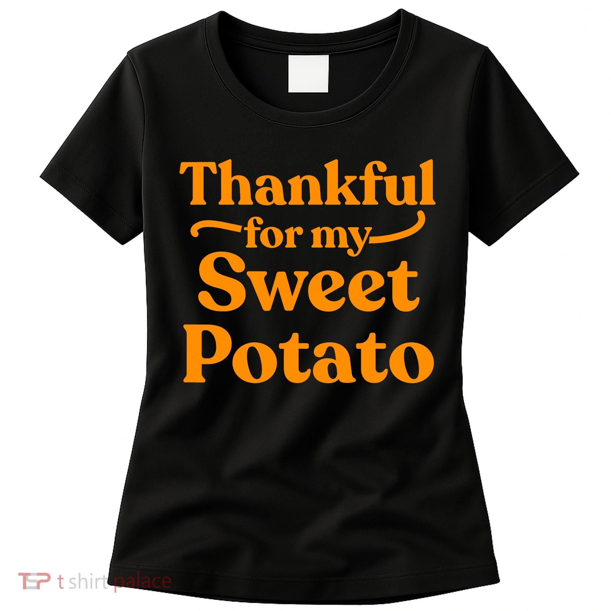 Thanksgiving For Couples Sweet Potato Yam Set Women's T-Shirt