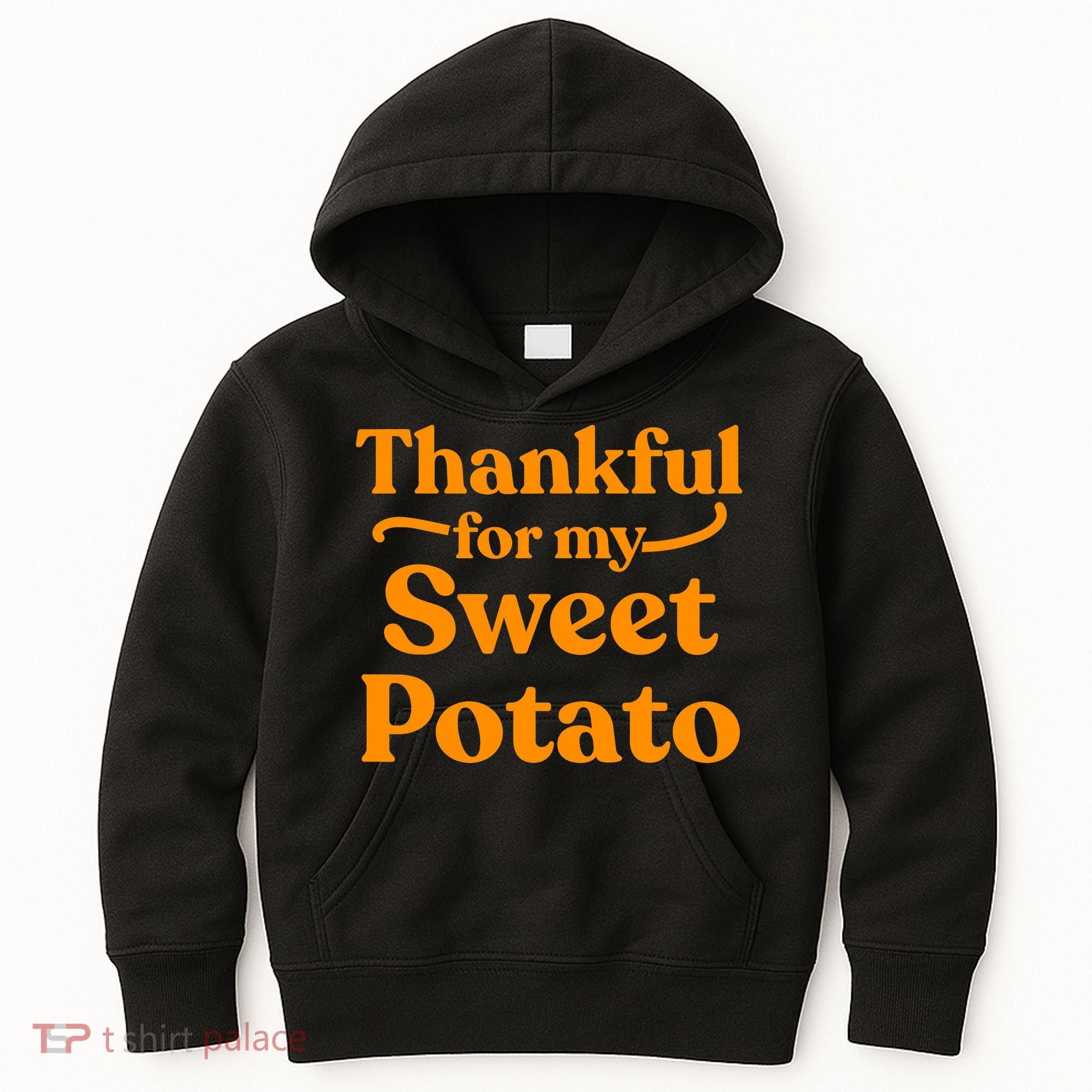 Thanksgiving For Couples Sweet Potato Yam Set Kids Hoodie