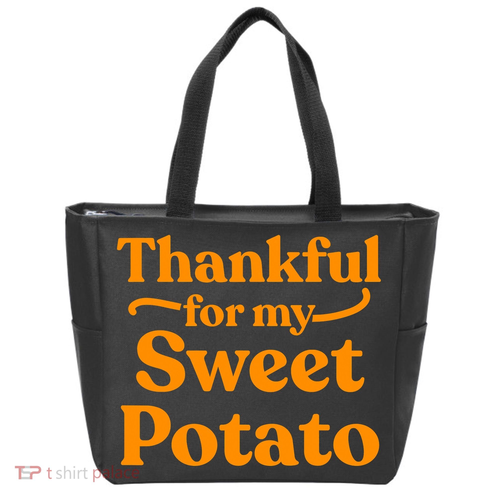 Thanksgiving For Couples Sweet Potato Yam Set Tote Bag