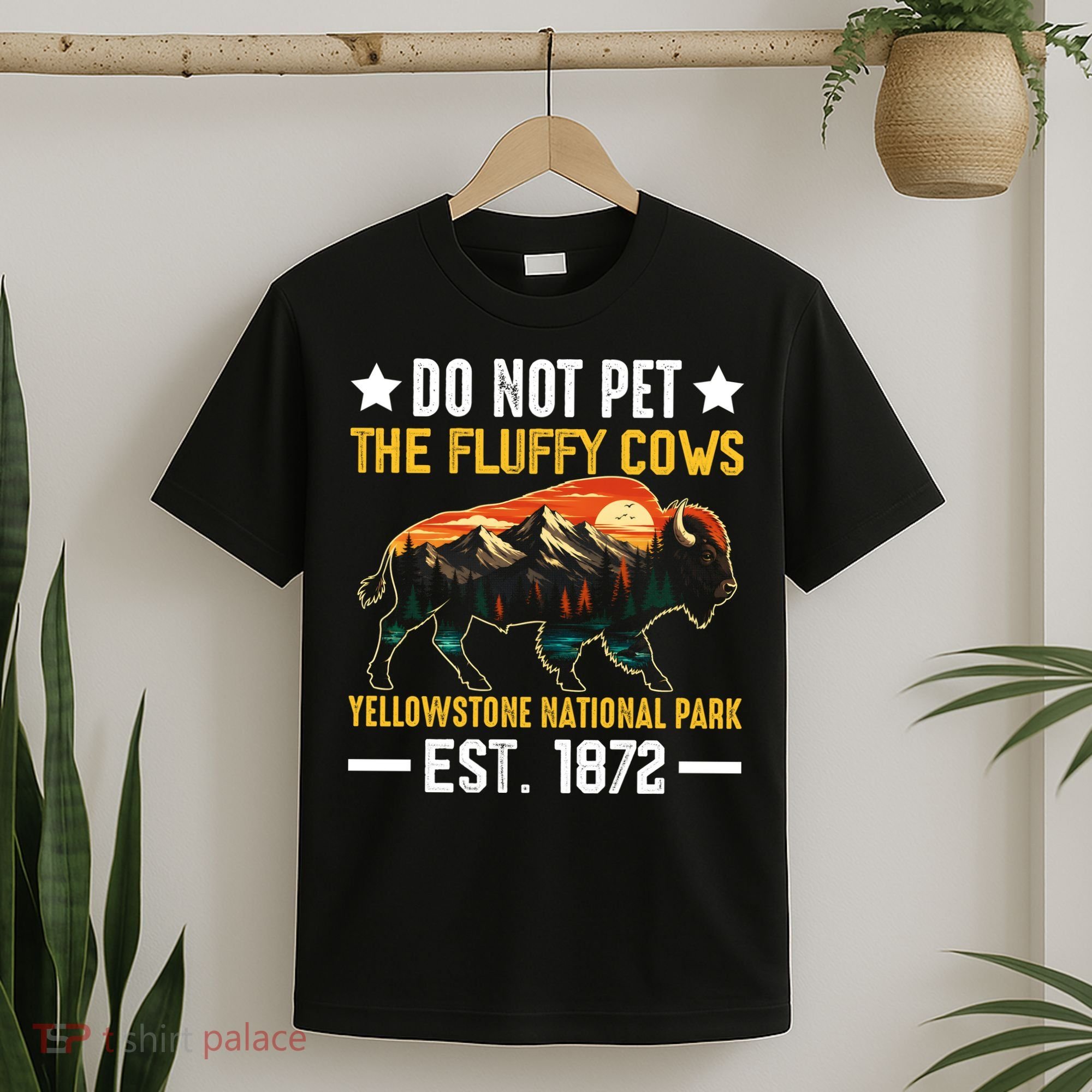 The Fluffy Cows Yellowstone National Park T-Shirt