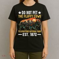 The Fluffy Cows Yellowstone National Park T-Shirt thumb 4