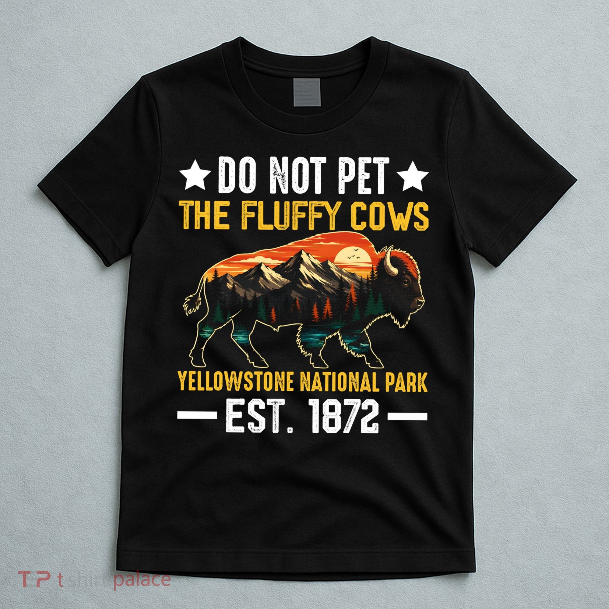 The Fluffy Cows Yellowstone National Park T-Shirt