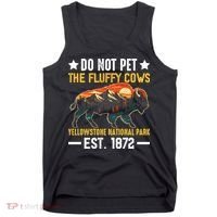 The Fluffy Cows Yellowstone National Park Tank Top thumb 0