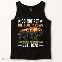 The Fluffy Cows Yellowstone National Park Tank Top thumb 2