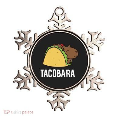 Tacobara Funny Capybara Tacos Ornament