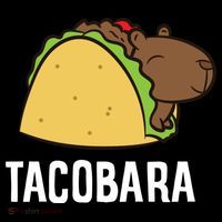 Tacobara Funny Capybara Tacos Ornament thumb 1