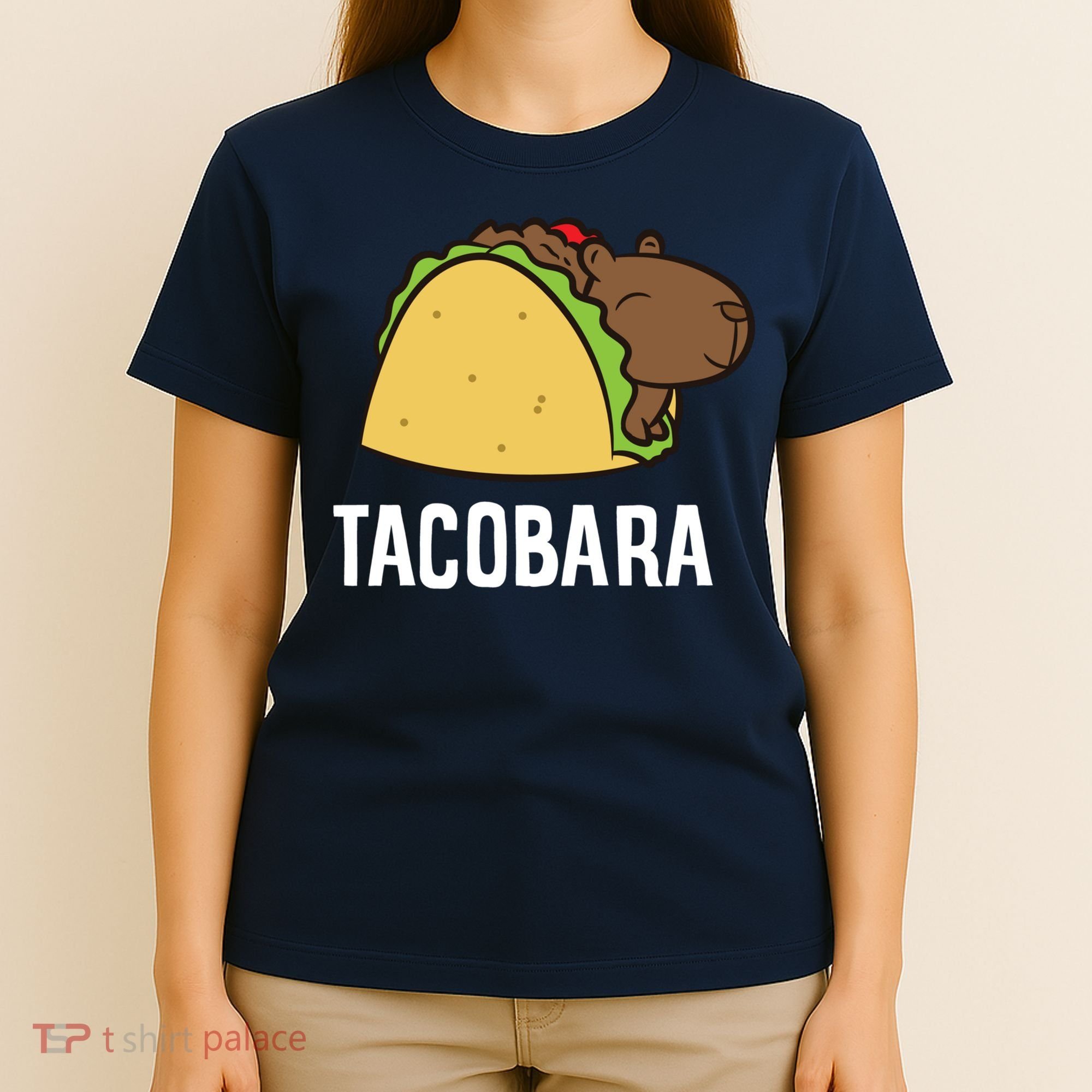 Tacobara Funny Capybara Tacos T-Shirt
