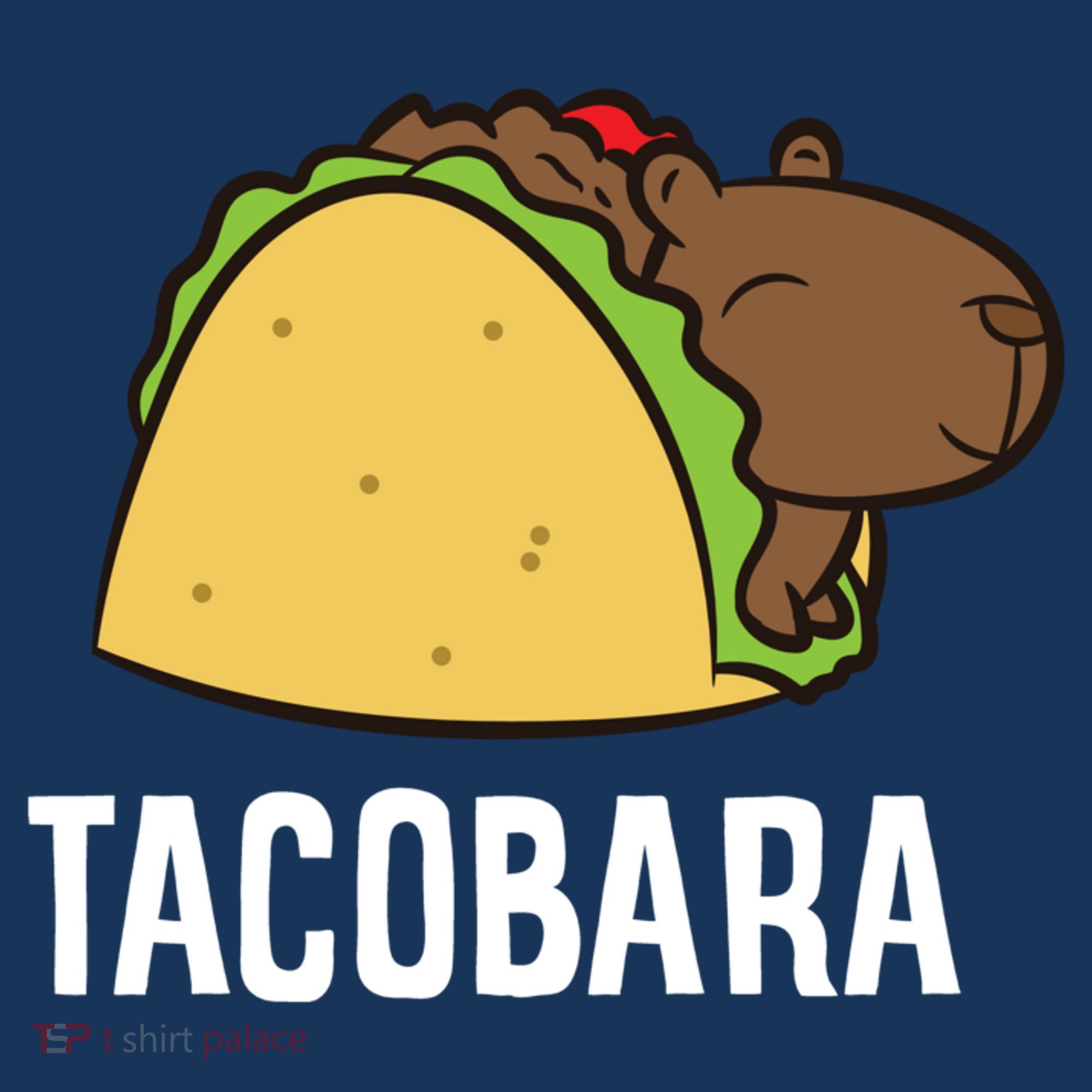 Tacobara Funny Capybara Tacos T-Shirt