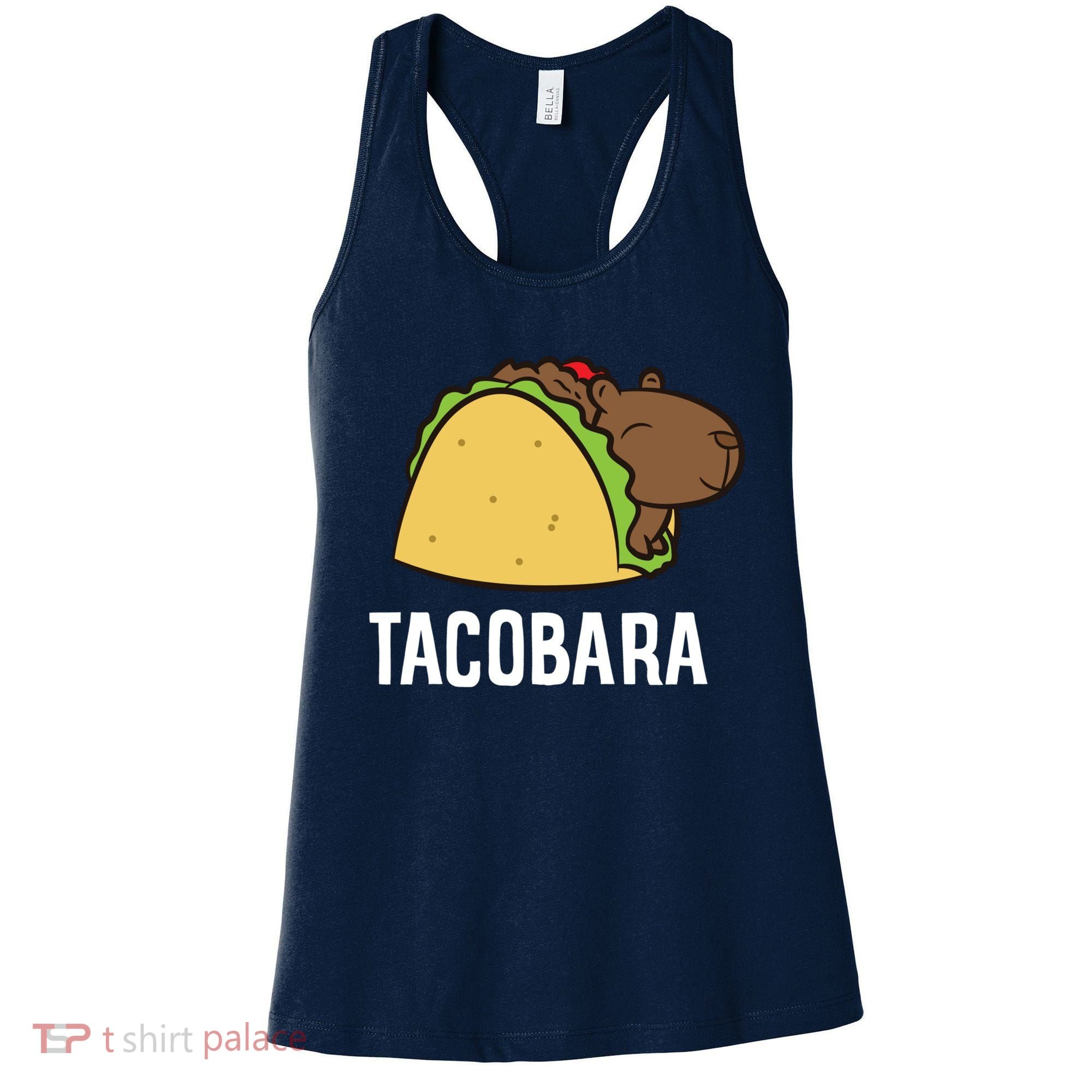 Tacobara Funny Capybara Tacos Women's Tank Top