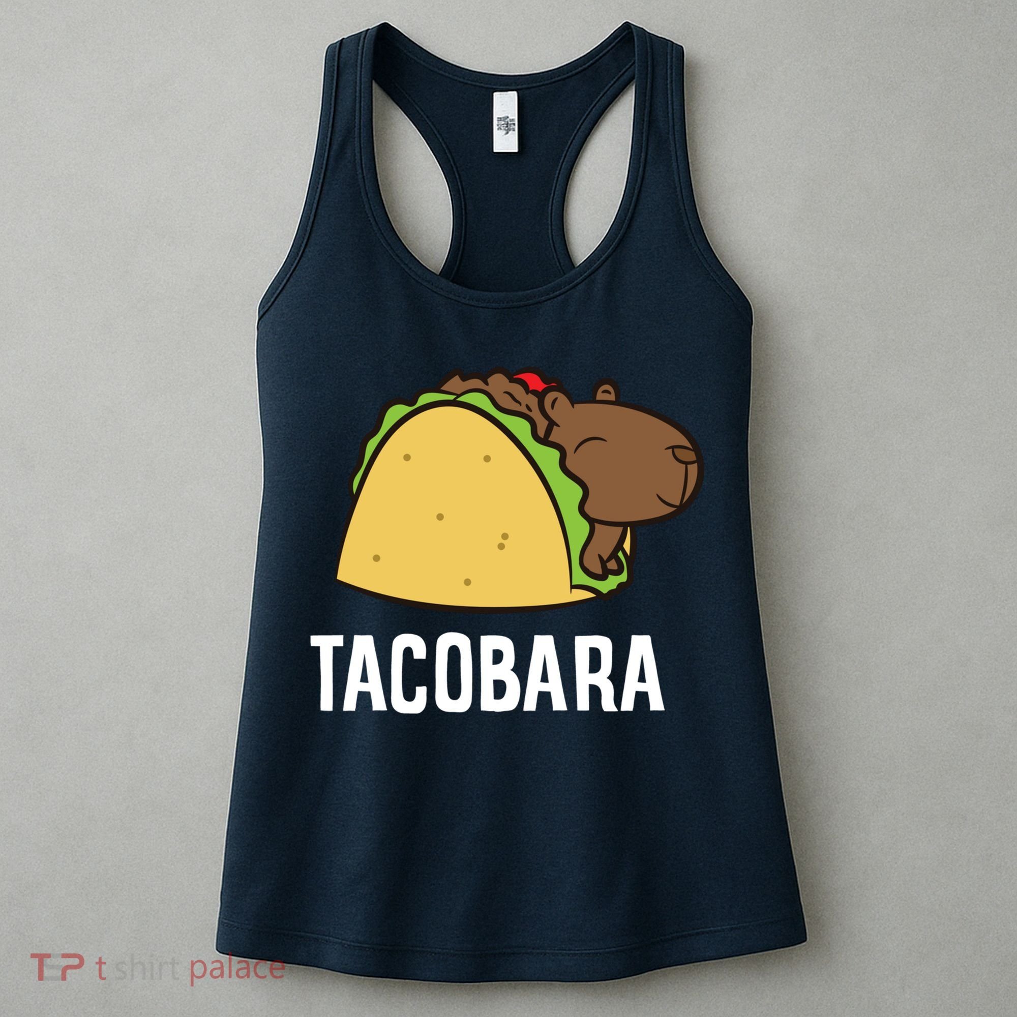 Tacobara Funny Capybara Tacos Women's Tank Top