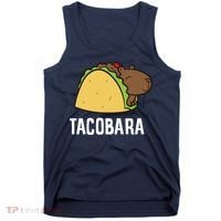 Tacobara Funny Capybara Tacos Tank Top thumb 0