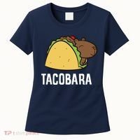 Tacobara Funny Capybara Tacos Women's T-Shirt thumb 0