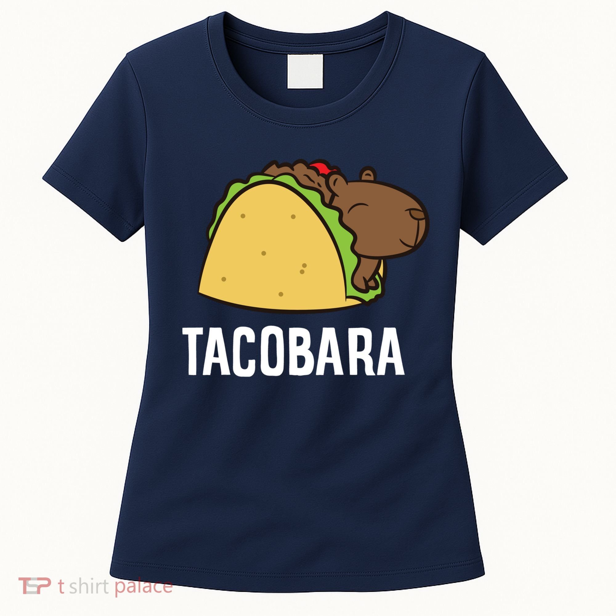 Tacobara Funny Capybara Tacos Women's T-Shirt