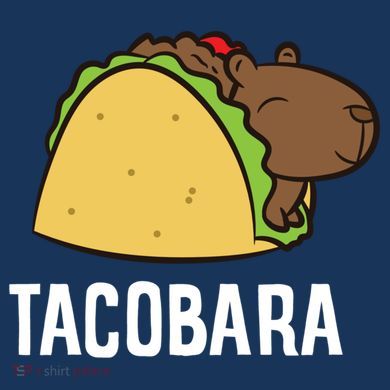 Tacobara Funny Capybara Tacos Short Acrylic Beanie