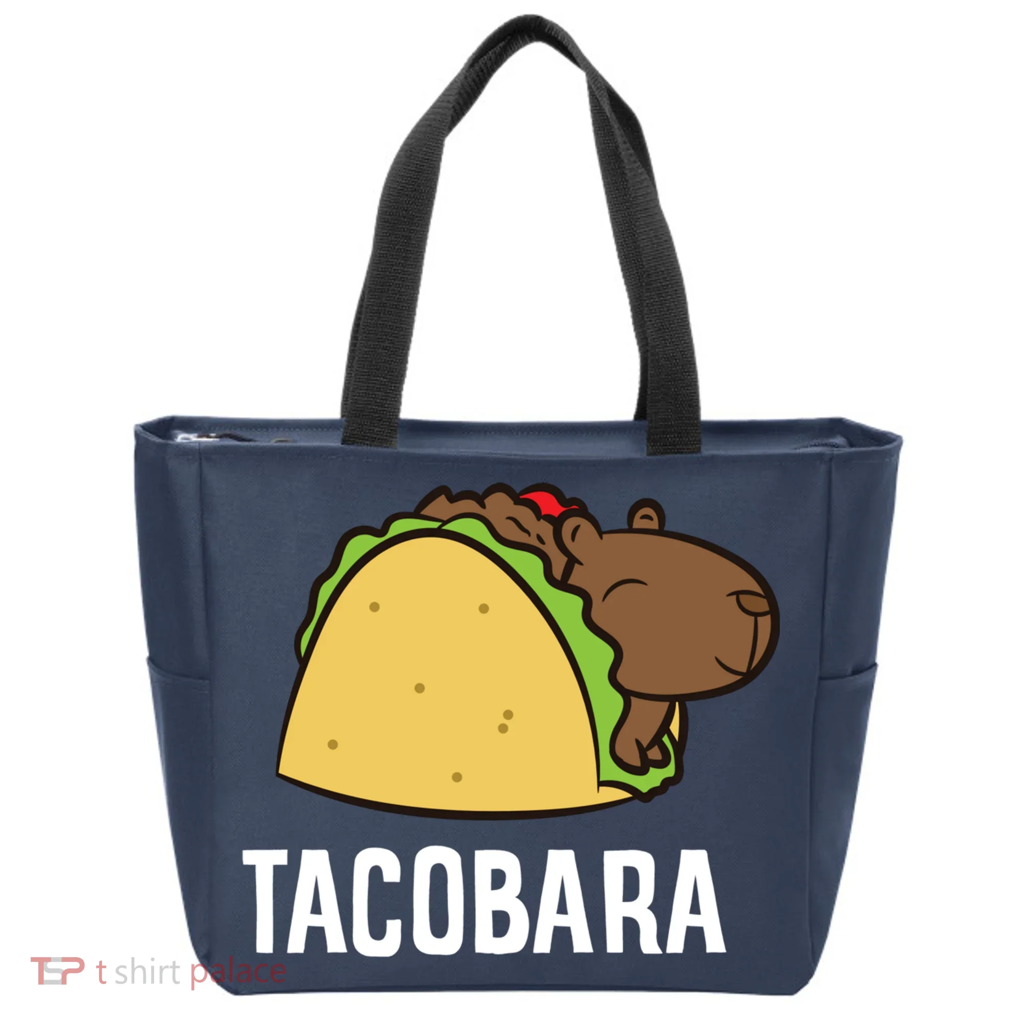 Tacobara Funny Capybara Tacos Tote Bag