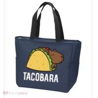 Tacobara Funny Capybara Tacos Tote Bag thumb 3