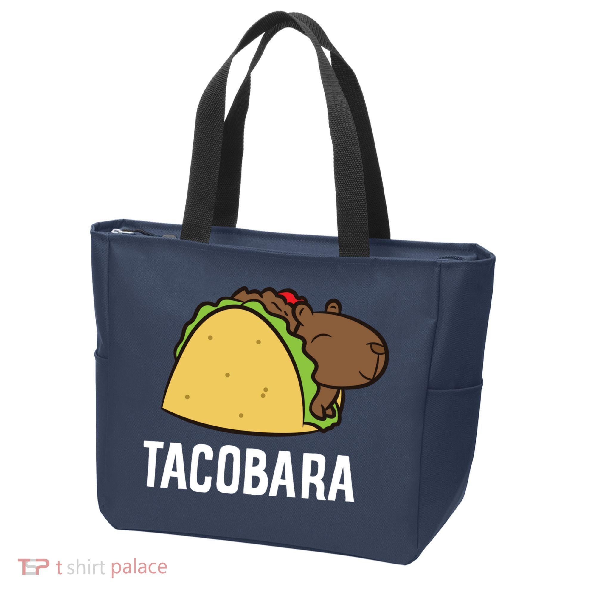 Tacobara Funny Capybara Tacos Tote Bag