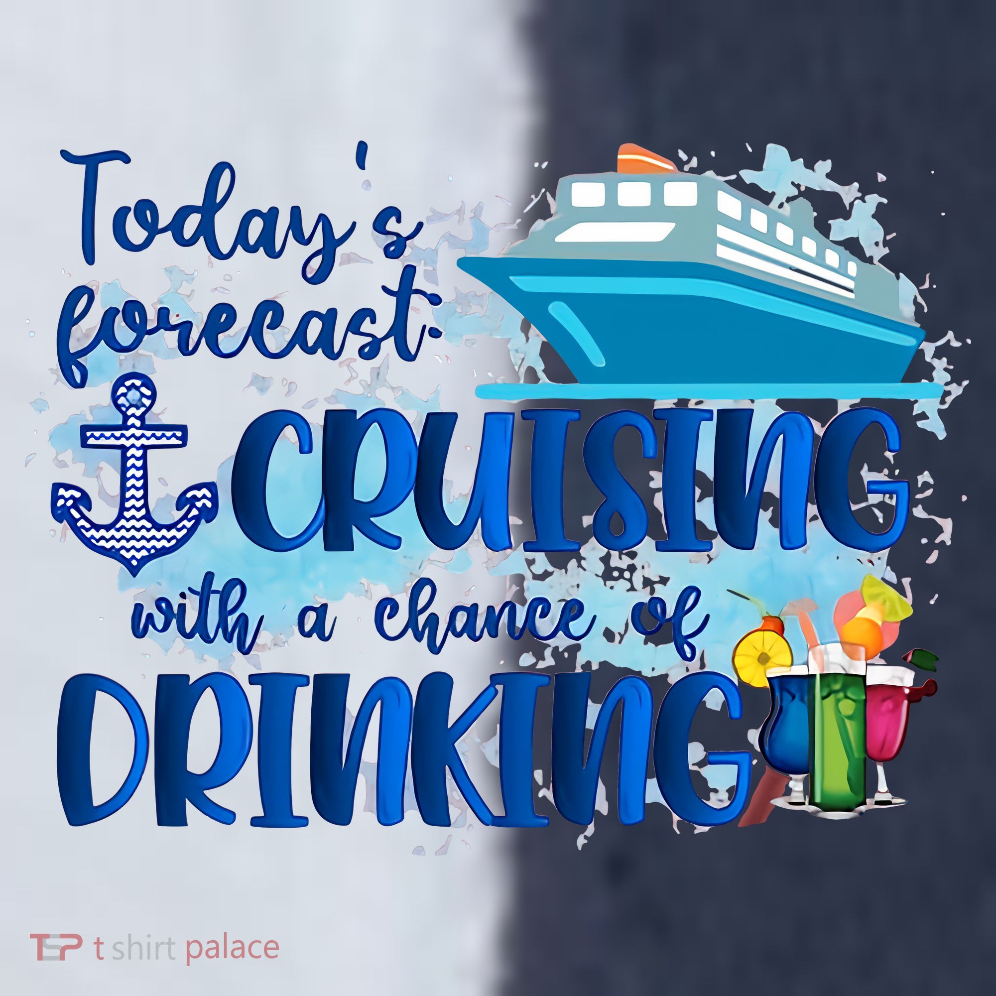 Today's Forecast Cruising With A Chance Of Drinking Sport-Tek Competitor United Soccer Jersey