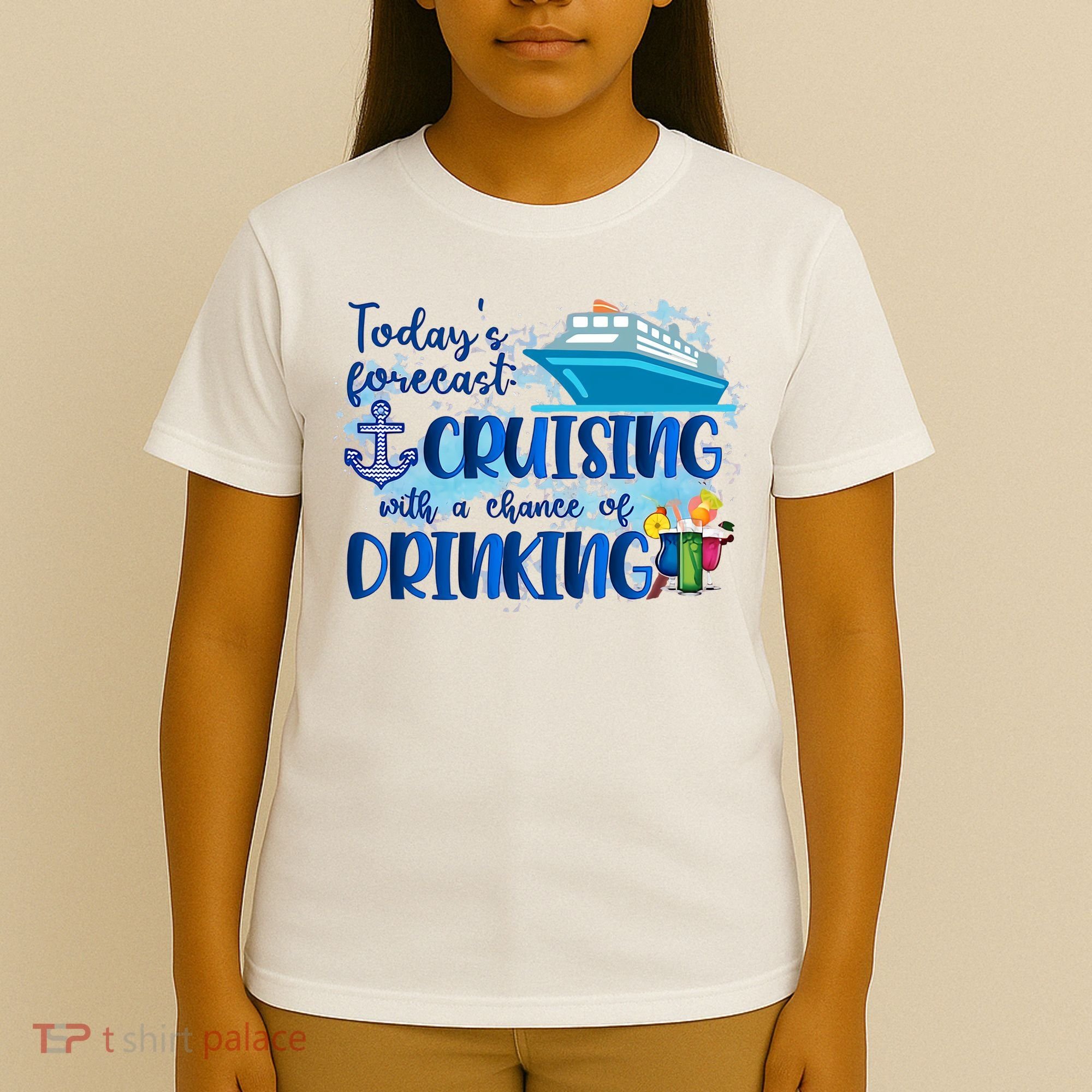 Today's Forecast Cruising With A Chance Of Drinking T-Shirt