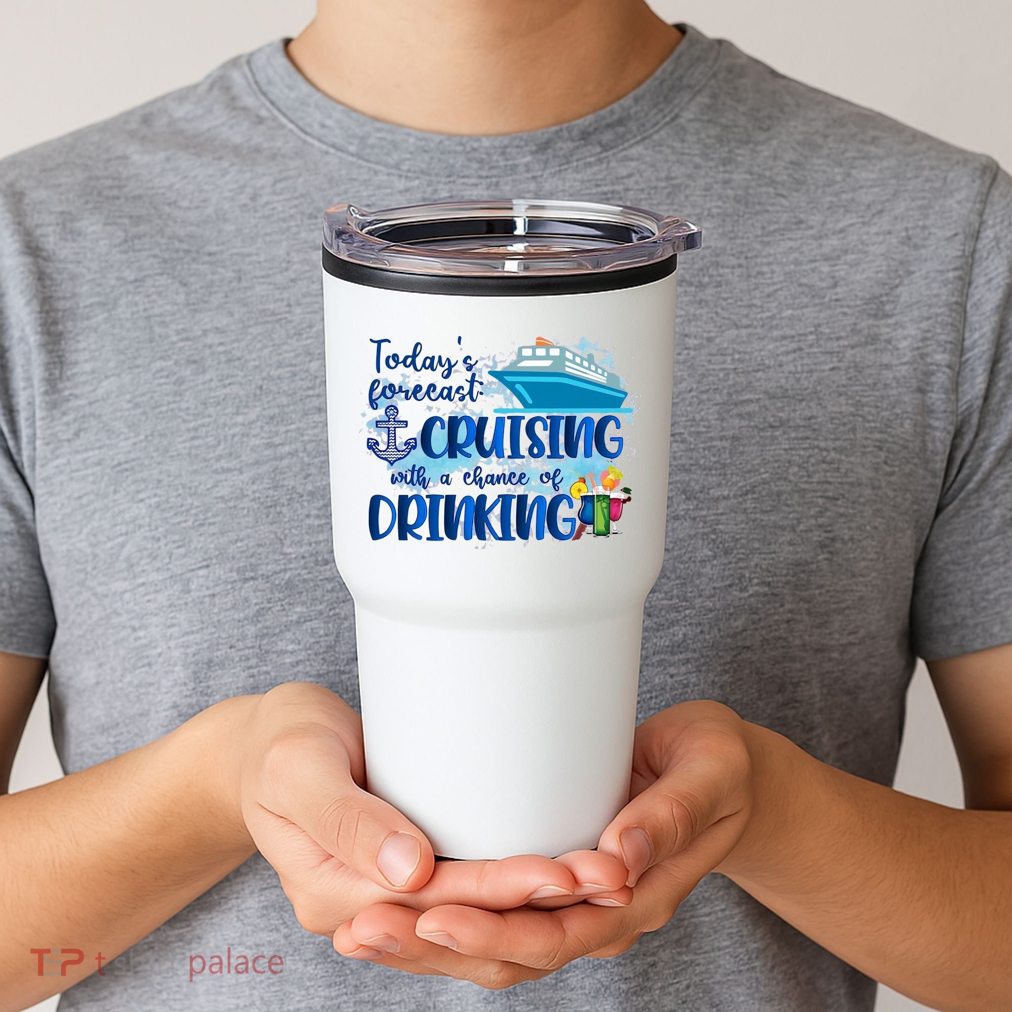 Today's Forecast Cruising With A Chance Of Drinking Tumbler
