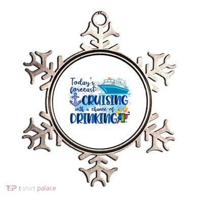 Today's Forecast Cruising With A Chance Of Drinking Ornament