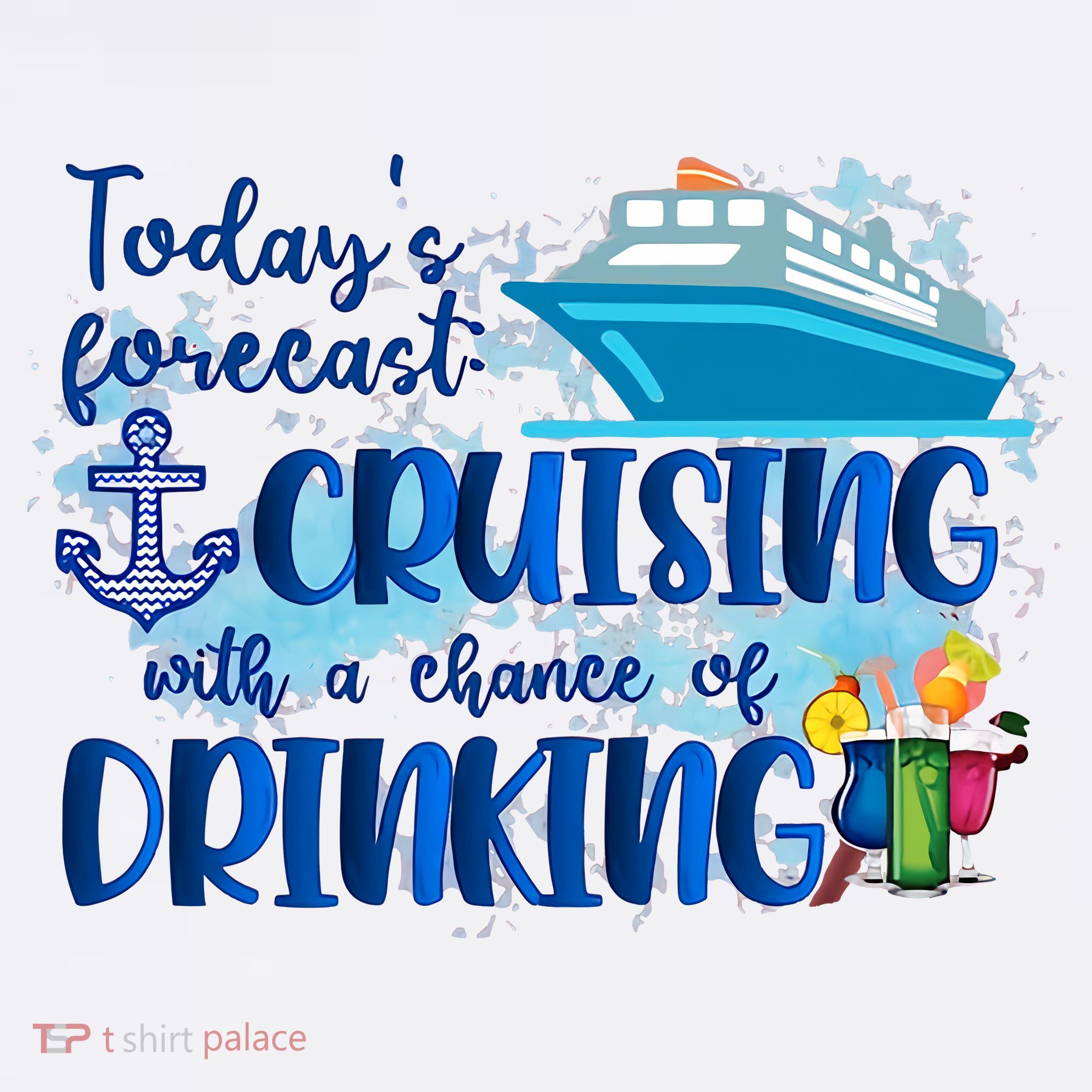 Today's Forecast Cruising With A Chance Of Drinking Baby Bodysuit