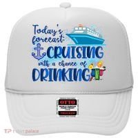 Today's Forecast Cruising With A Chance Of Drinking Hat thumb 0