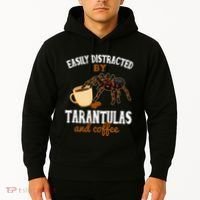 Tarantula Funny Coffee Lover Pet Tarantula Lover Hoodie thumb 2