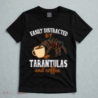 Tarantula Funny Coffee Lover Pet Tarantula Lover T-Shirt thumb 5