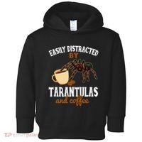 Tarantula Funny Coffee Lover Pet Tarantula Lover Toddler Hoodie thumb 0