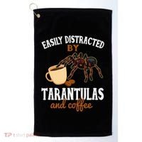Tarantula Funny Coffee Lover Pet Tarantula Lover Golf Towel thumb 0