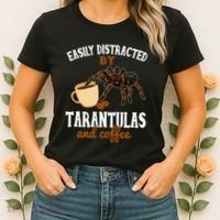 Tarantula Funny Coffee Lover Pet Tarantula Lover Women's T-Shirt thumb 2