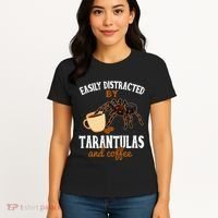 Tarantula Funny Coffee Lover Pet Tarantula Lover Women's T-Shirt thumb 4