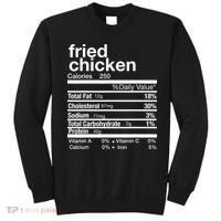 Thanksgiving Fried Chicken Nutrition Matching Family Sweatshirt thumb 0