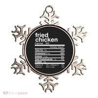 Thanksgiving Fried Chicken Nutrition Matching Family Ornament thumb 0