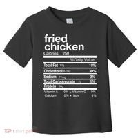 Thanksgiving Fried Chicken Nutrition Matching Family Toddler T-Shirt thumb 0