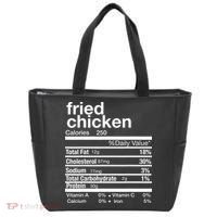 Thanksgiving Fried Chicken Nutrition Matching Family Tote Bag thumb 0