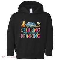 TodayS Forecast Cruising With A Chance Of Drinking Cruise Toddler Hoodie thumb 0