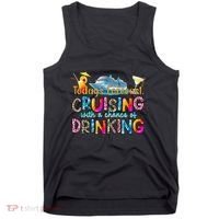 TodayS Forecast Cruising With A Chance Of Drinking Cruise Tank Top thumb 0