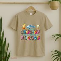 TodayS Forecast Cruising With A Chance Of Drinking Cruise T-Shirt thumb 2