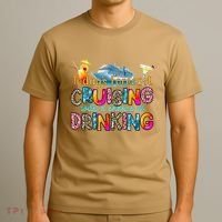 TodayS Forecast Cruising With A Chance Of Drinking Cruise T-Shirt thumb 3