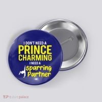 Taekwondo Fighter Champion Combat Martial Sport Fan Gift Button thumb 0