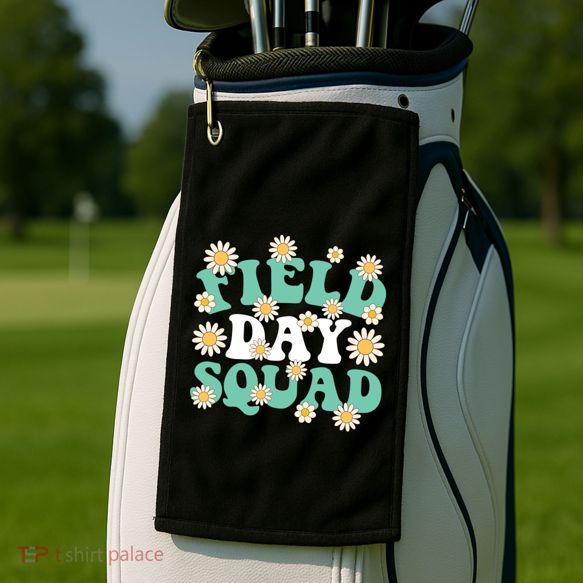 Teacher Field Day Squad Gift Golf Towel