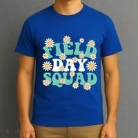 Teacher Field Day Squad Gift T-Shirt thumb 3