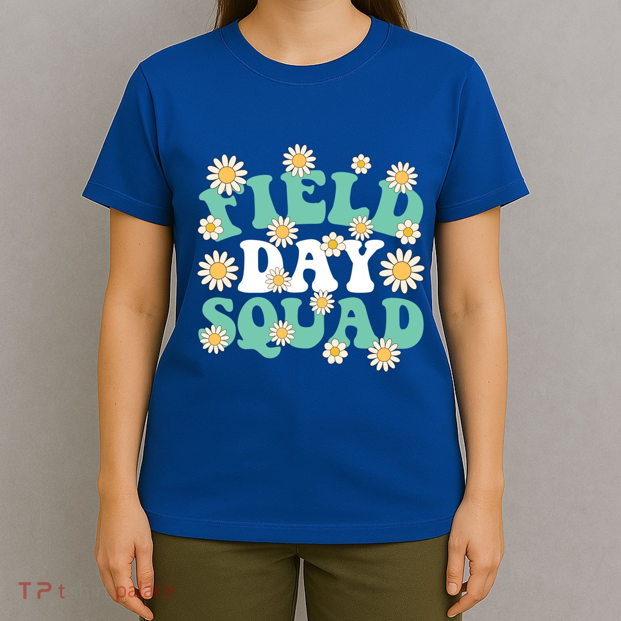 Teacher Field Day Squad Gift T-Shirt